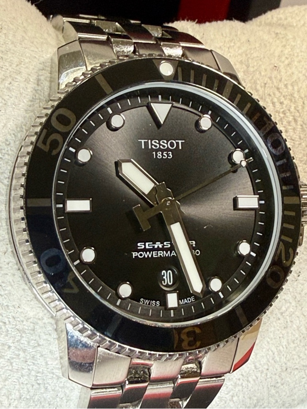 Tissot Seastar 1000 Powermatic Date Classic Sport Men's Watch - Picture 2 of 7